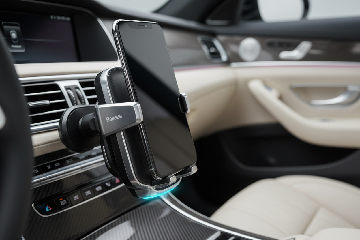 Baseus Wireless Car Charger (Automatic Clamping)