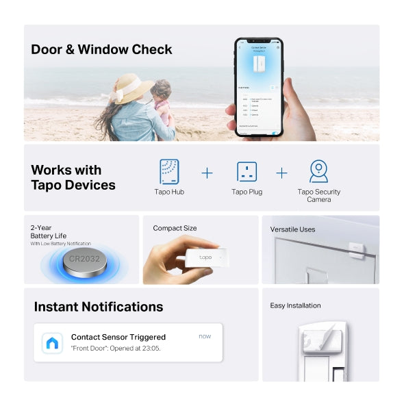 TP-Link Tapo T110 Smart Door & Window Sensor