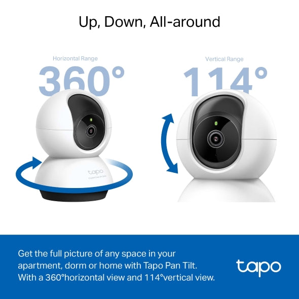 TP-Link Tapo C220 2K QHD Pan/Tilt AI Camera