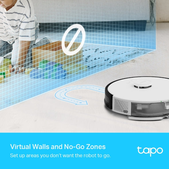TP-Link Tapo RV30 Max Robot Vacuum & Mop with LiDAR Navigation