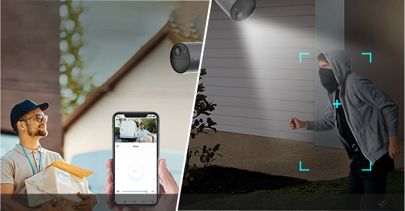 EZVIZ BC1c 4K Solar Battery Camera with 2.8mm Lens