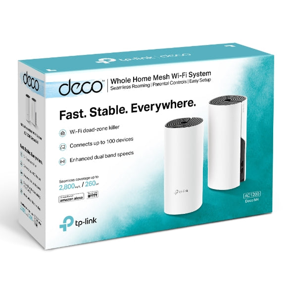 TP-Link Deco M4 (2-pack) Mesh Wi-Fi System