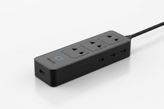 Baseus Smart Power Strip (USB-C Multiport Surge Protector)