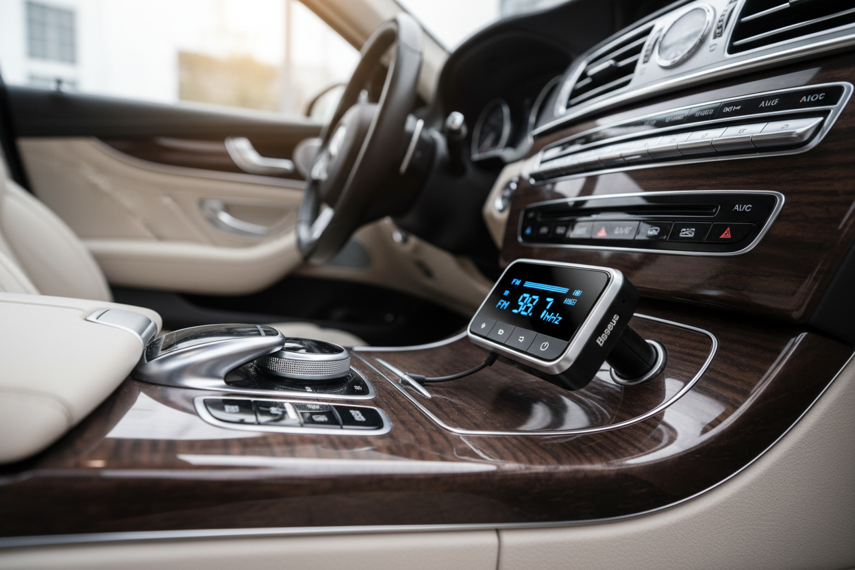 Baseus Wireless Bluetooth Car Kit (FM Transmitter)