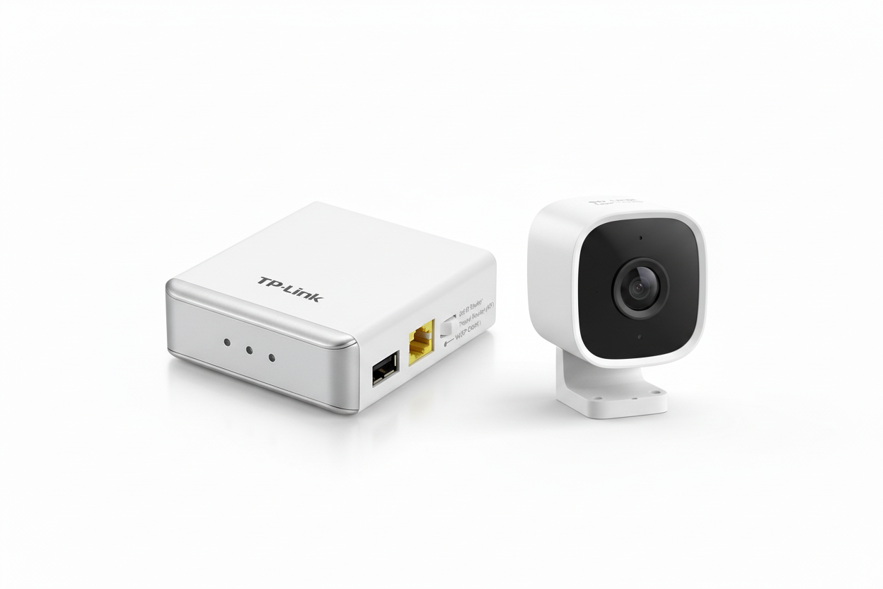 Entry Wi-Fi & Indoor Camera Bundle - MR3020 Router and Tapo C100 Camera