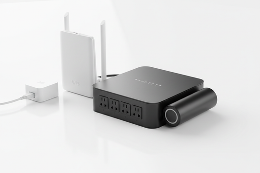 Maintain internet connectivity during load-shedding and power outages with this purpose-built backup solution. The kit includes a compact UPS unit and integrated power bank designed specifically to keep your Wi-Fi router and ONT (optical network terminal) online when the grid fails. Seamless switchover ensures your connection stays active without manual intervention, protecting your work-from-home setup and smart home automation. The power bank extends runtime for extended outages, while the UPS provides cl