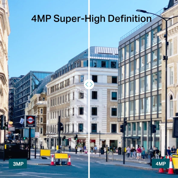 TP-Link Vigi C340i 4MP Outdoor Bullet Camera with IR and H.265