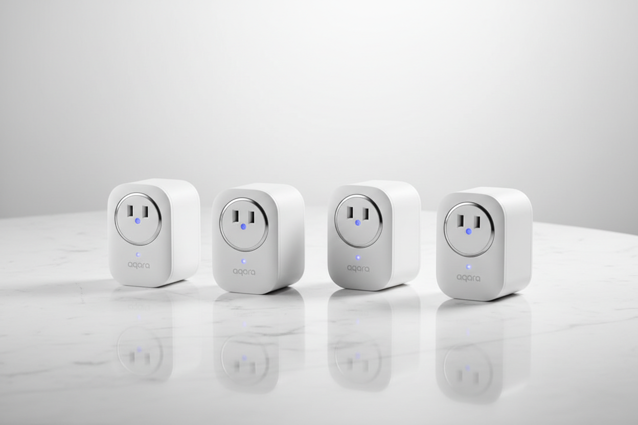 Streamline multi-room automation with the Aqara Smart Plug 4-Pack, engineered for comprehensive home and commercial deployments. Each plug delivers independent scheduling, energy monitoring, and remote on/off control via the Aqara Home app or HomeKit integration. Real-time power consumption tracking identifies energy waste and optimizes utility costs across connected devices. Compact design minimizes outlet obstruction while supporting loads up to 16A, accommodating everything from lighting and heating to a