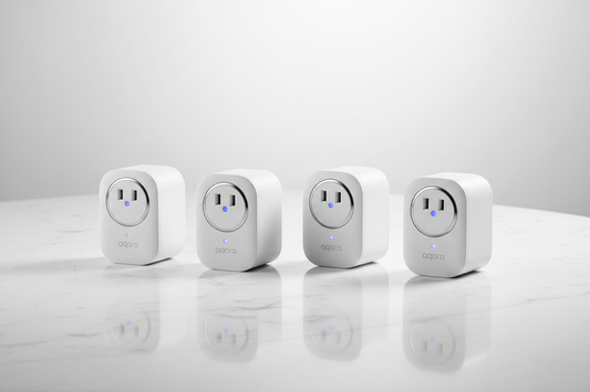Streamline multi-room automation with the Aqara Smart Plug 4-Pack, engineered for comprehensive home and commercial deployments. Each plug delivers independent scheduling, energy monitoring, and remote on/off control via the Aqara Home app or HomeKit integration. Real-time power consumption tracking identifies energy waste and optimizes utility costs across connected devices. Compact design minimizes outlet obstruction while supporting loads up to 16A, accommodating everything from lighting and heating to a